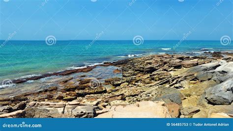 Taghazout beach stock image. Image of landscape, taghazout - 56485753