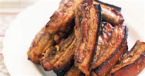 Baked sweet and sour pork ribs