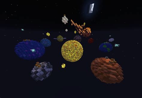 Skywars Map Solar System Minecraft Project