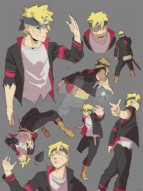 Boruto Timeskip Sketch by mosesthatdude on DeviantArt