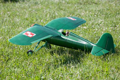 PZL P.11 3D Printed Airplane RC Model | print-beat.com