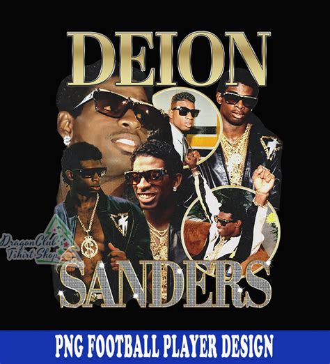 Deion Sanders PNG Cutting File Deion Sanders Tshirt Design - Etsy