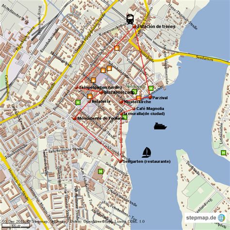 StepMap - Visita de Neuruppin - Landkarte für Welt