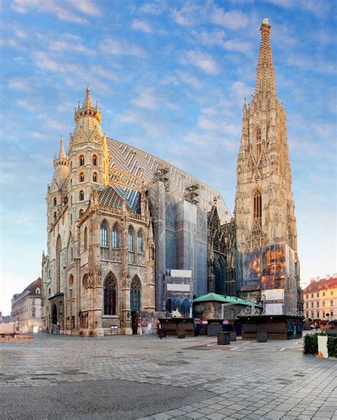 St. Stephan Cathedral in Vienna, Austria Stock Image - Image of tower, capital: 121916191