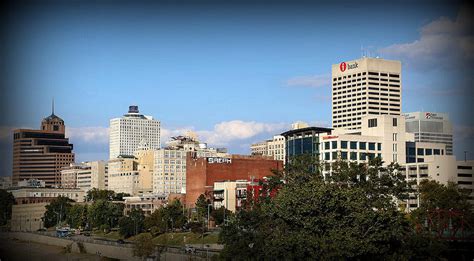 Downtown Memphis Skyline Photograph by Billy Morris - Pixels