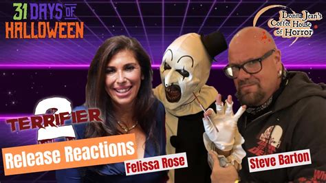 Felissa & DonnaJean chat about Terrifier 2 Premier w/ Steve Barton ...