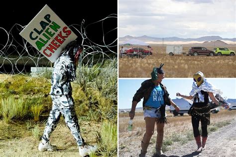 Area 51 raid – Just 75 people arrive at military base gates despite thousands flocking to Nevada ...