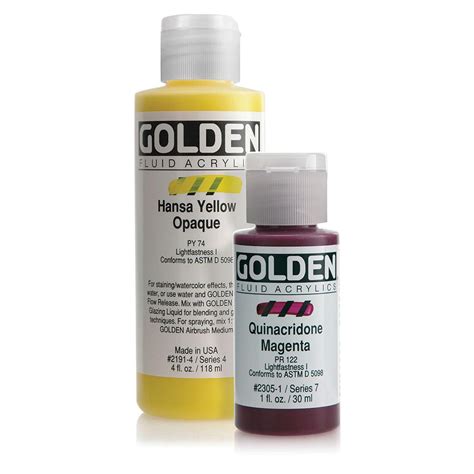 Golden fluid acrylics 1oz paint bottles Mixed colors. - munimoro.gob.pe