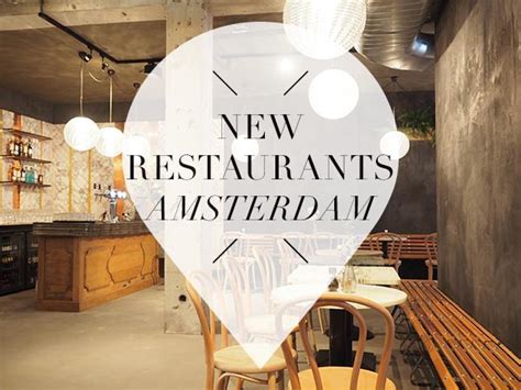 8 x new restaurants in Amsterdam // Your Little Black Book