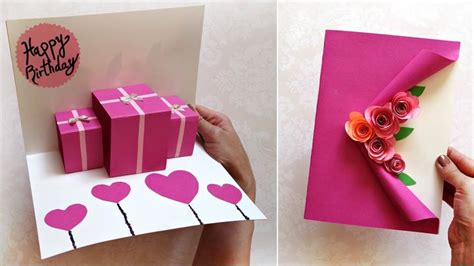 Birthday Card Pop-Up | How to make birthday cards | Maison Zizou ...