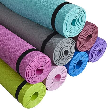 Yoga Mat Anti-skid Sports Fitness Mat 3MM-6MM Thick EVA Comfort Foam ...