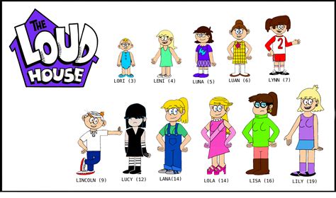 The Loud House Characters Ages | Images and Photos finder