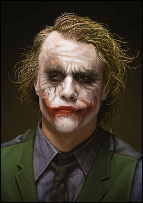 Heath Ledger's Joker by TovMauzer | Joker drawings, Heath ledger joker, Joker heath