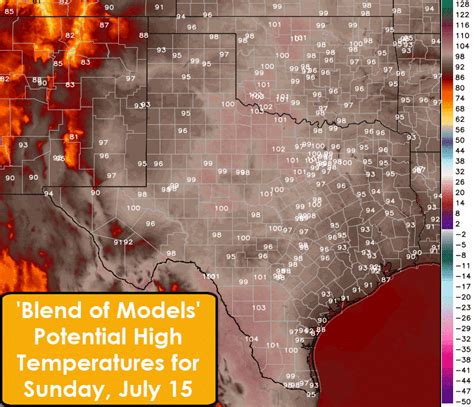 Texas Weekend Weather Forecast for July 14-15