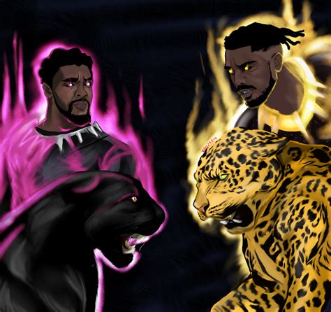 Black Panther VS Erik Killmonger by doz67 on DeviantArt