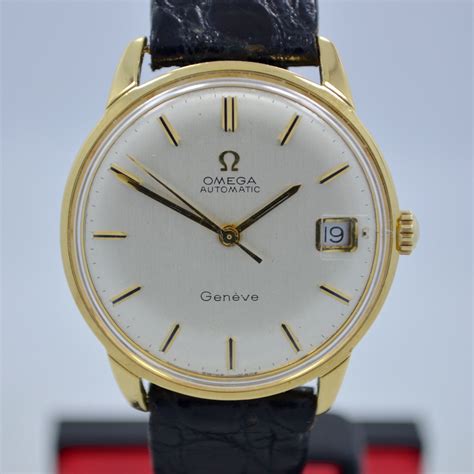 Vintage Omega Seamaster 166001 18K Solid Yellow Gold Cal. 565 Automatic ...