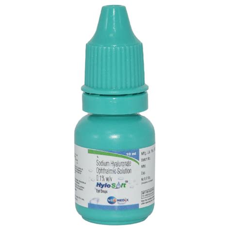 Buy HYLOSOFT Eye Drops 10ml Online at Upto 25% OFF | Netmeds