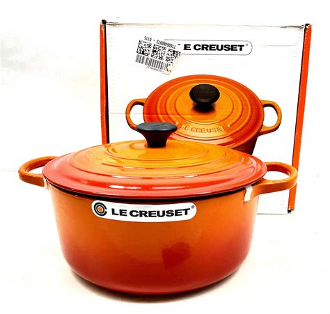 Lot - Le Creuset Round Casserole Dish