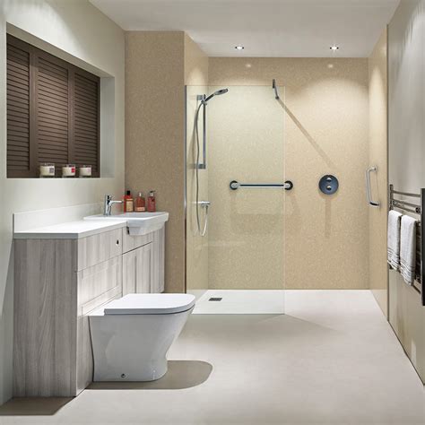 Nuance Classic Travertine Bathroom & Shower Wall Boards | Room H2o