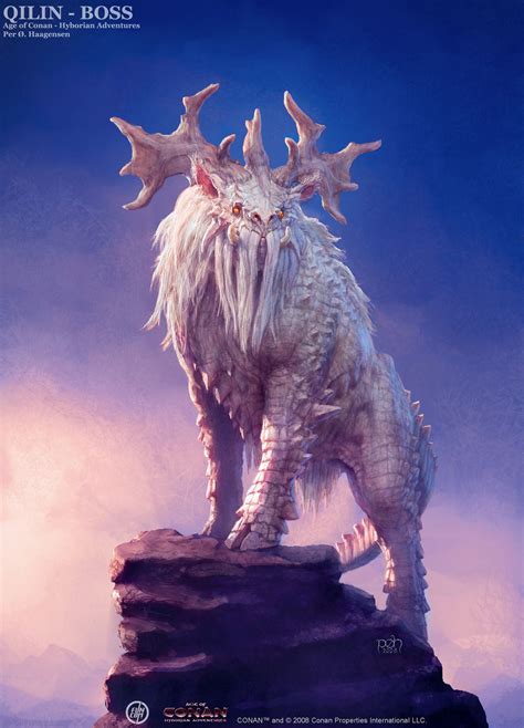 Quilin Boss by ConanArt | Monstros, Arte de monstro, Animais mitológicos