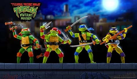 TMNT Mutant Mayhem Figures & Vehicles Package reveals