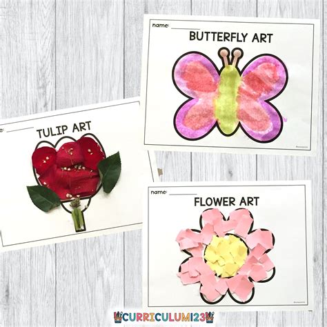 Spring Art Projects Arts and Crafts Spring Craftivity Spring Art ...