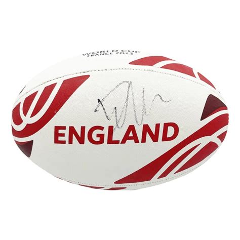 Signed David Ribbans England Ball - Rugby World Cup 2023