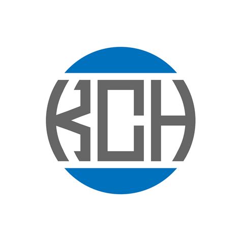 KCH letter logo design on white background. KCH creative initials ...