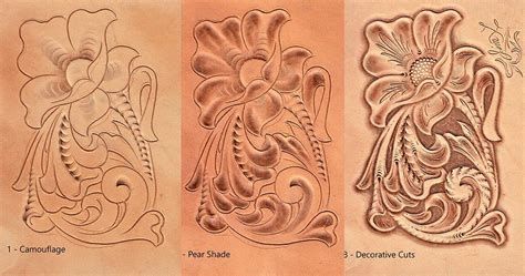 Free Leathercraft Pattern for Leathercraft Basics with Jim Linnell – Elktracks Studio | Leather ...