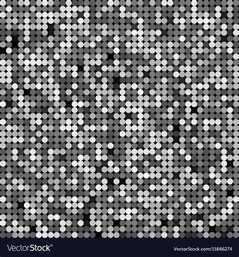 Silver glitter texture seamless pattern glowing Vector Image