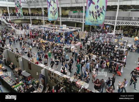 London film and comic con held at Olympia London Stock Photo - Alamy