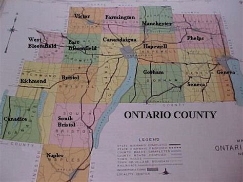 Map Ontario County