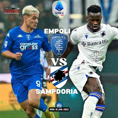 Empoli vs Sampdoria – Predictions And Match Preview