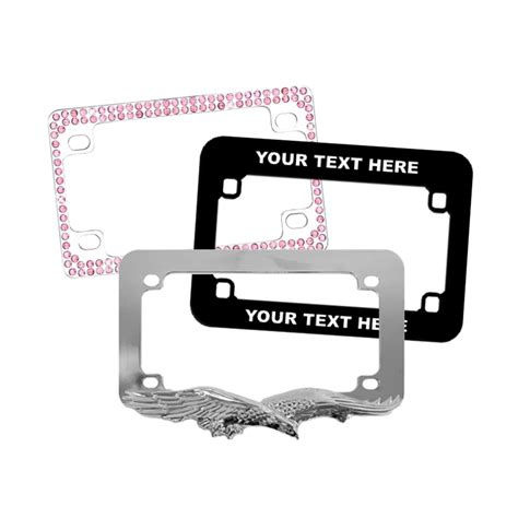 Custom License Plate Frames at Wholesale Prices