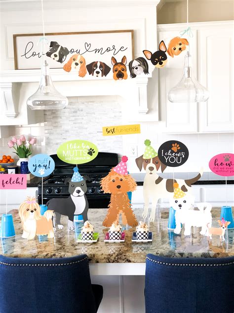 Puppy Party / Dog Party / Printable Party / Dog Birthday / - Etsy Canada