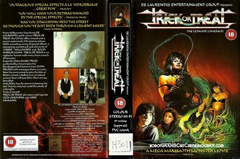 robotGEEK'S Cult Cinema: Trick or Treat UK VHS Cover