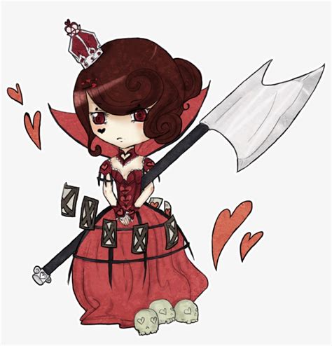 Queen Of Hearts Card Design - Anime Queen Of Hearts PNG Image ...