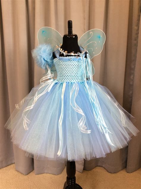 Traje de princesa de hadas azul vestido de princesa tutú con | Etsy