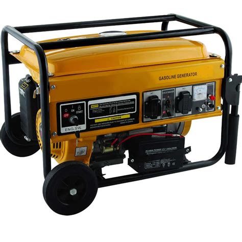 5 KVA Heavy Duty Self Start Petrol Generator