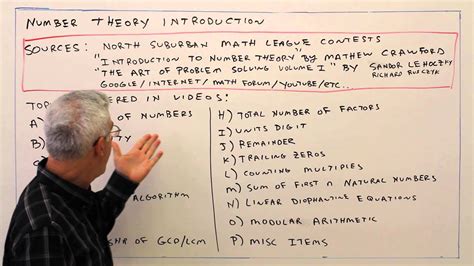 Number Theory Introduction - YouTube