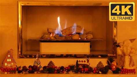 4K Christmas Fireplace Video for any 4K SMART TV Screensaver at Xmas - YouTube