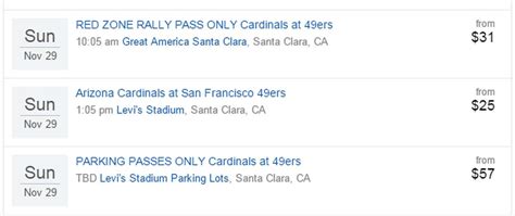 49ers tickets selling for less than parking passes