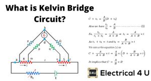 Kelvin Bridge Circuit | Kelvin Double Bridge | Electrical4U