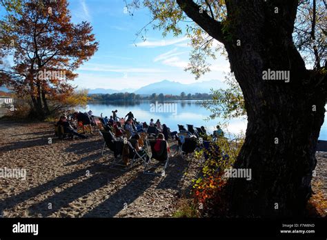 Bavarian beach chiemsee hi-res stock photography and images - Alamy