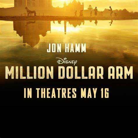 Disney's MILLION DOLLAR ARM Trailer And Poster #MillionDollarArm