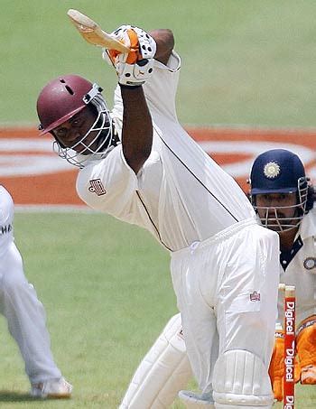 Marlon Samuels drives during his half-century | ESPNcricinfo.com