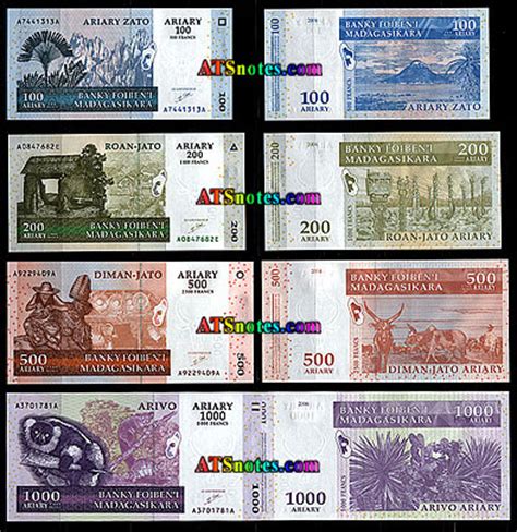 Madagascar banknotes - Madagascar paper money catalog and Madagascar ...