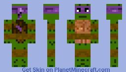 TMNT: Donatello Minecraft Skin