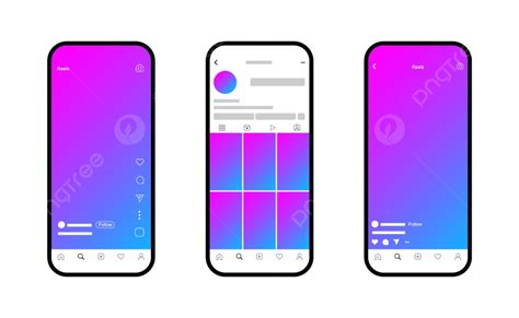 Instagram Reels PNG Transparent Images Free Download | Vector Files | Pngtree