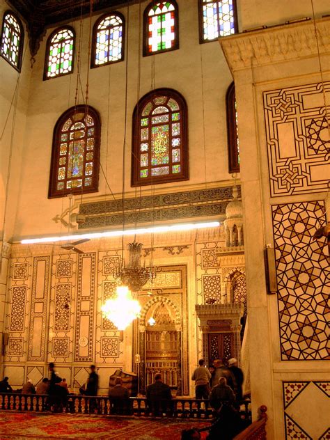 Wandering Soul, Wondering Mind — Interior of Umayyad Mosque, Damascus ...